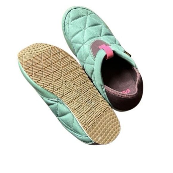Teva Ember Moccasins Slip on Girls Shoes Kids shoes slip on shoes Size 4 - Picture 6 of 8
